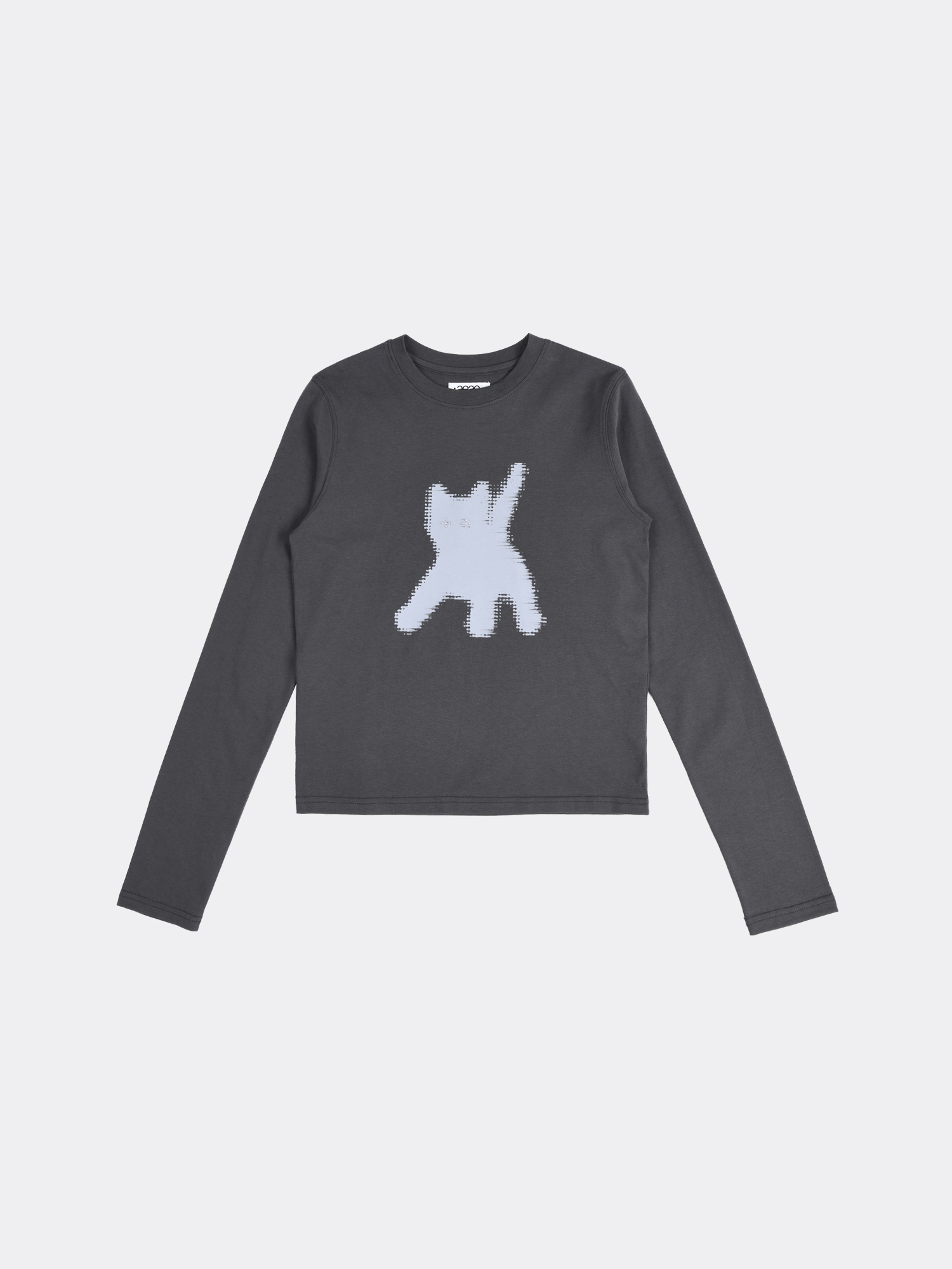 aeae FLASHED CATS EYE L/S-CHARCOAL